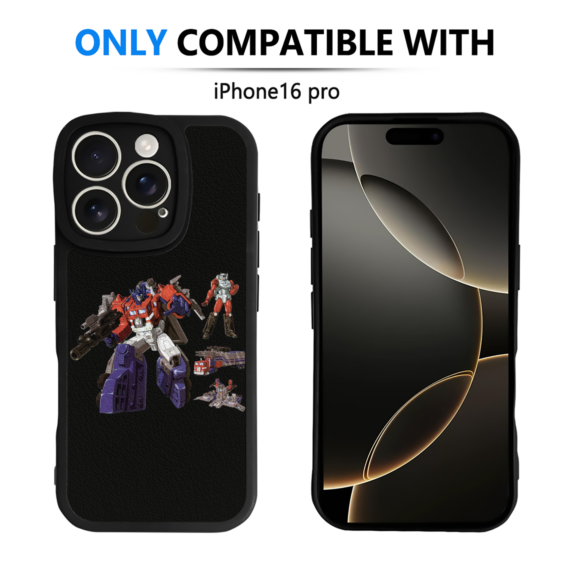 （画像用）  【iPhone 16シリーズ対応】シリコンスマホケース（レザー調） 材質：シリコン